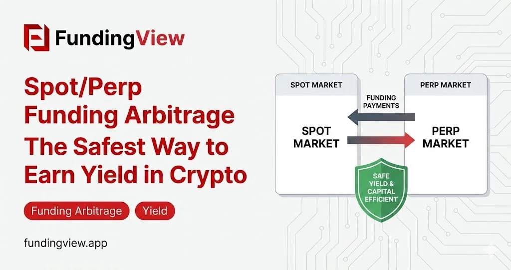 Spot/Perp Funding Arbitrage: The Safest Way to Earn Yield in Crypto